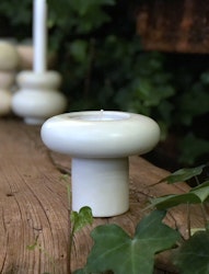 Soapstone candle holder