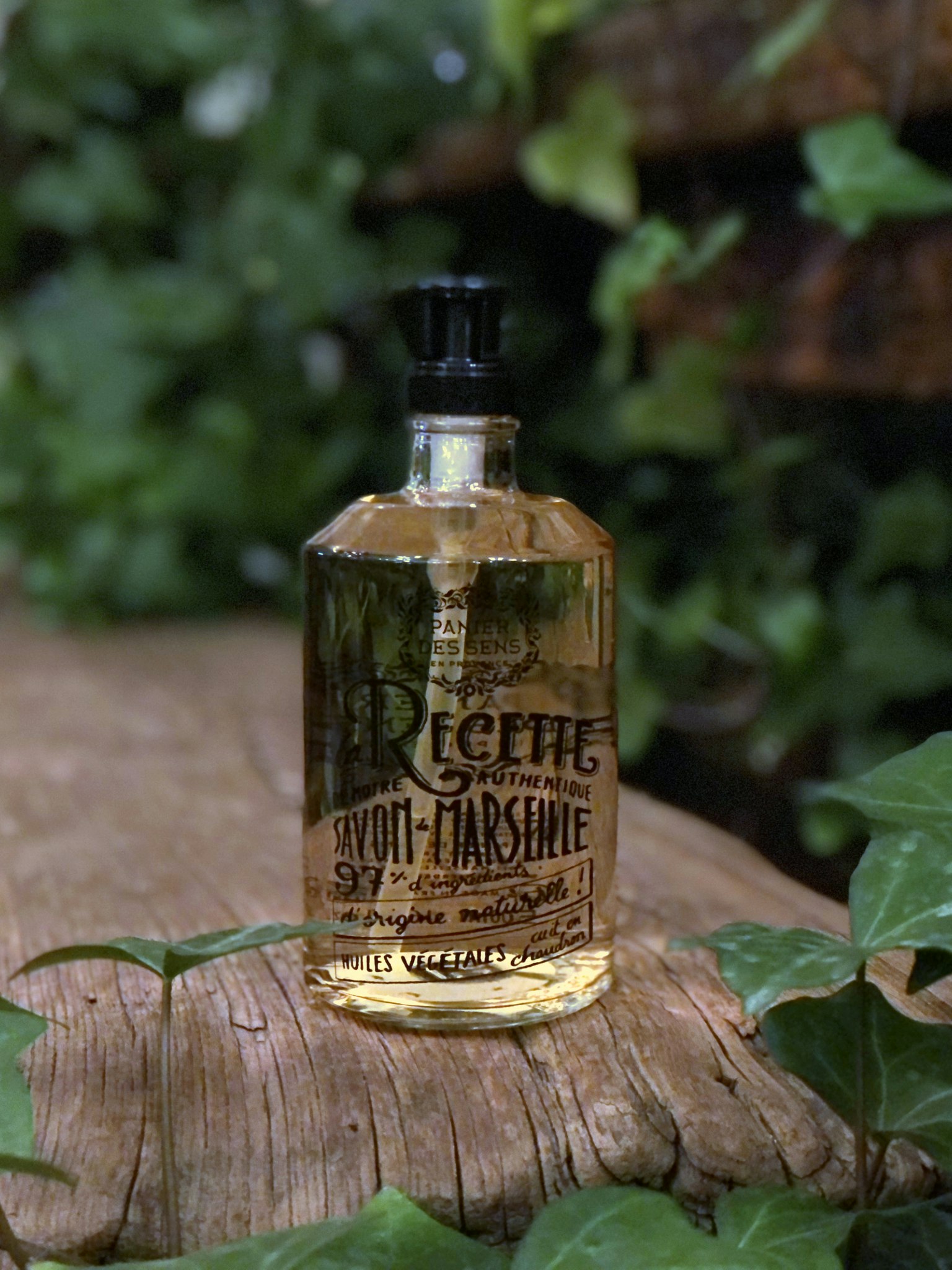 Glass bottle Provence handwash