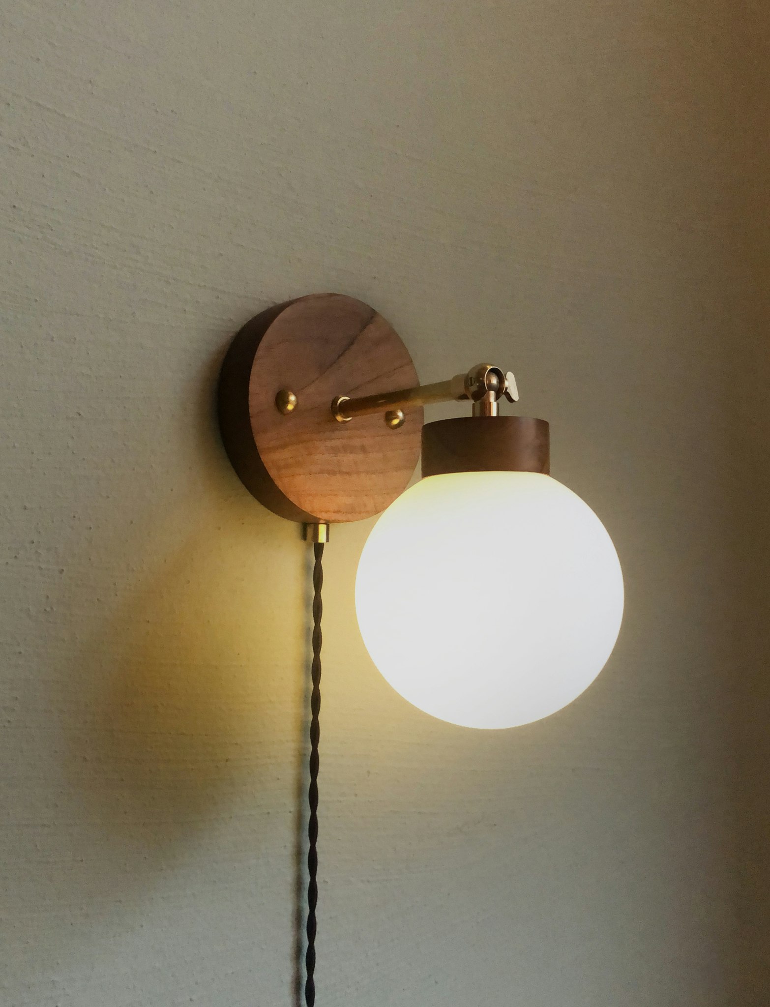 Ws1 handmade wall light