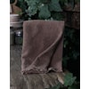 waffled light brown cotton tea towel