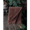 cotton waffled rust tea towel