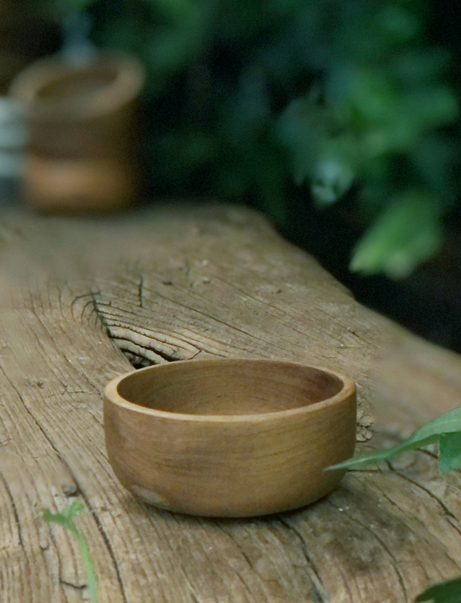 Wooden bowl