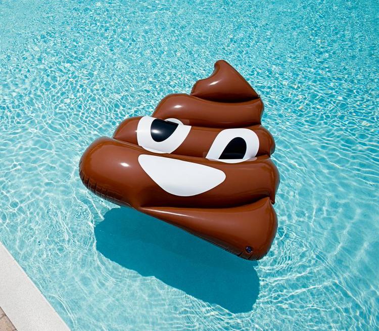 Emoji Poop Luftmadrass