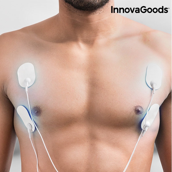 Elektrisk Muskelstimulator EMS Pulse för bröst och magmuskler