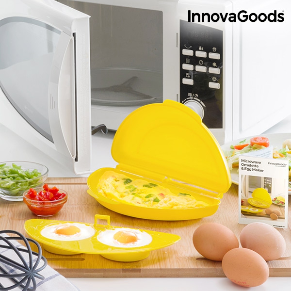 Gör omelett i mikron på bara några minuter