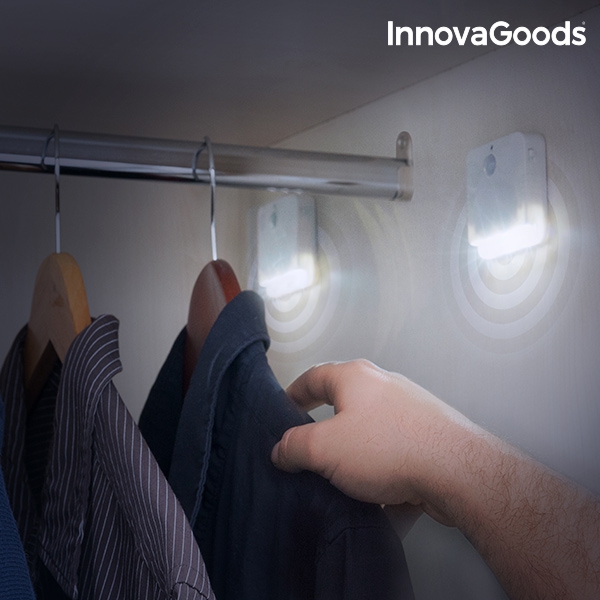 LED-lampa med Rörelsesensor för garderob
