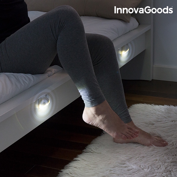 LED-lampa med Rörelsesensor för säng