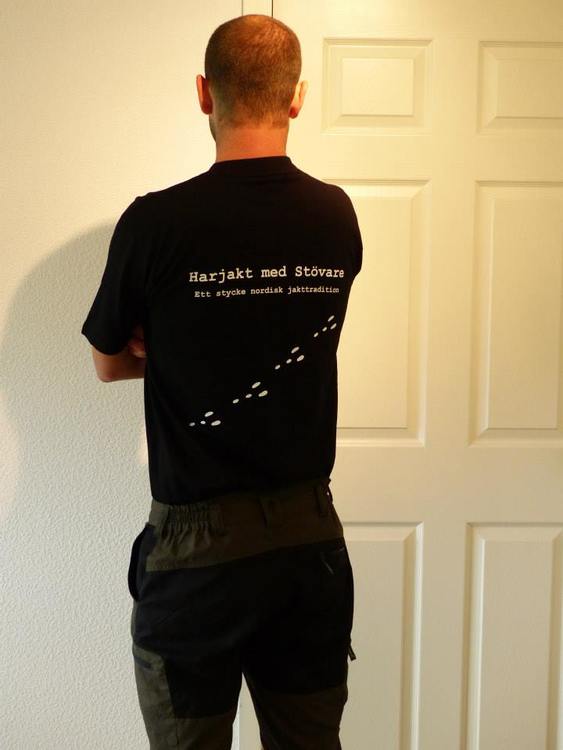 Harjägare Svart T-shirt