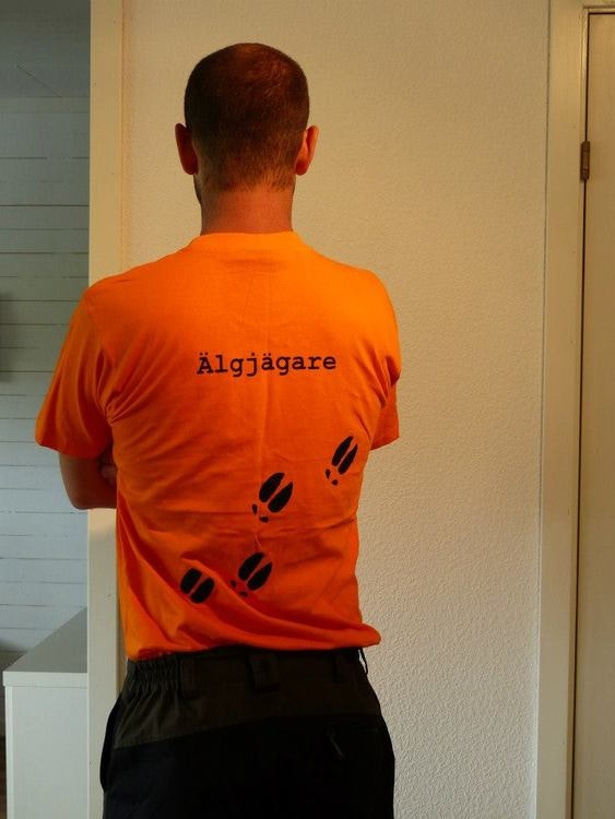 Älgjägare Orange T-shirt