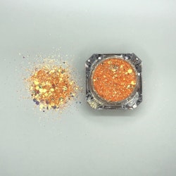 Glitter Golden orange