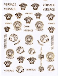 Nail stickers versace