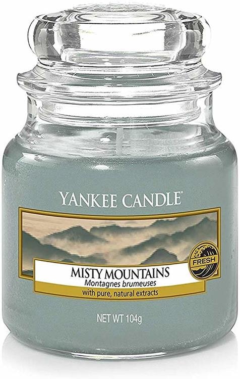 Yankee Candle - Misty Mountains - Mellan doftljus