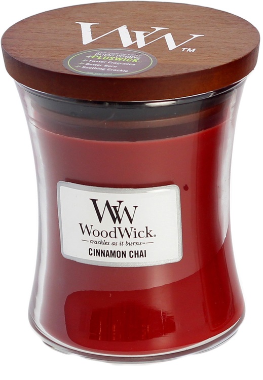WoodWick - Cinnamon Chai - Medium Doftljus