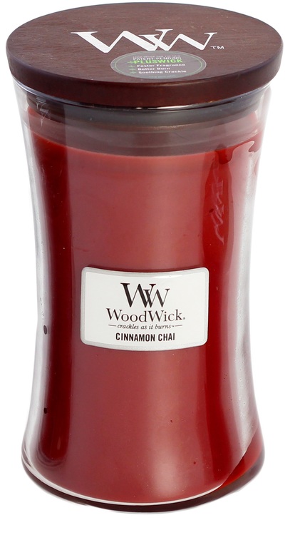WoodWick - Cinnamon Chai - Stort Doftljus