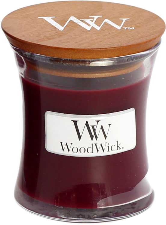 WoodWick - Black Cherry - Litet Doftljus