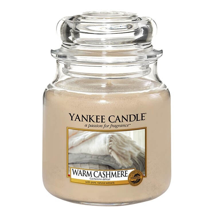 Yankee Candle Warm Cashmere Medium Doftljus