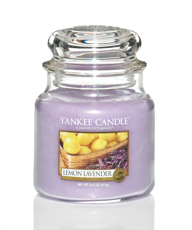 Yankee Candle Lemon Lavender Medium Doftljus