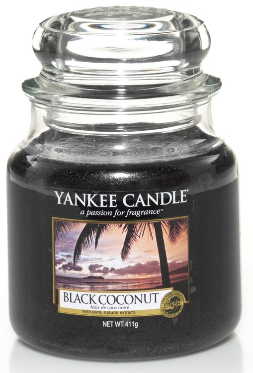 Yankee Candle Black Coconut Medium Doftljus
