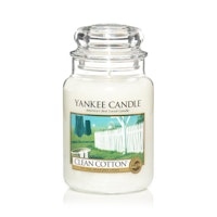 Yankee Candle - Classic clean cotton - stort doftljus