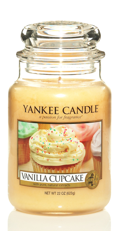 Yankee Candle - Vanilla Cupcake - Stort doftljus