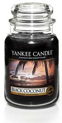 Yankee Candle - Black coconut - Stort doftljus