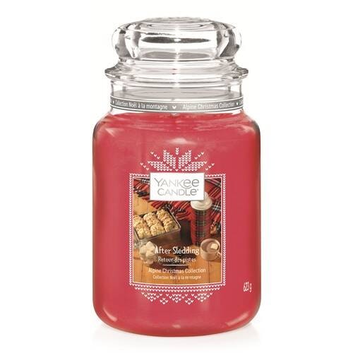 Yankee Candle - After sledding - Medium doftljus juldoft - Unika doftljus,  doftpinnar och rumsdoft online