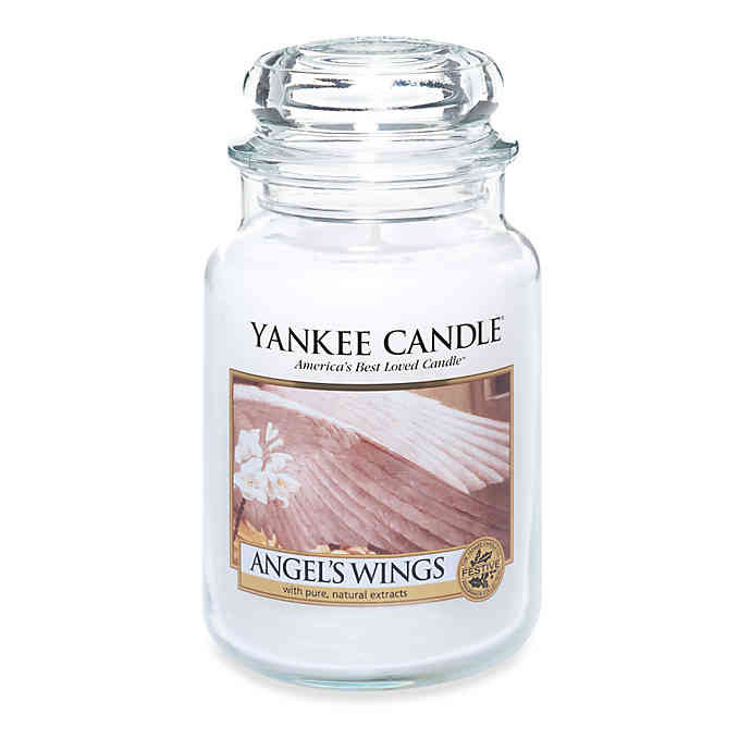 Yankee Candle - Angel´s Wings - Stort doftljus (utgående modell)