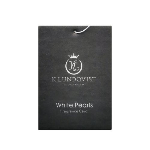 K. Lundqvist - Bildoft White Pearls - Nytvättat  (Utgående modell) - SLUT HOS TILLVERKARE!