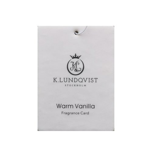 K. Lundqvist - Bildoft Warm Vanilla - Vanilj, mysk och tonkabönor  (Utgående modell)