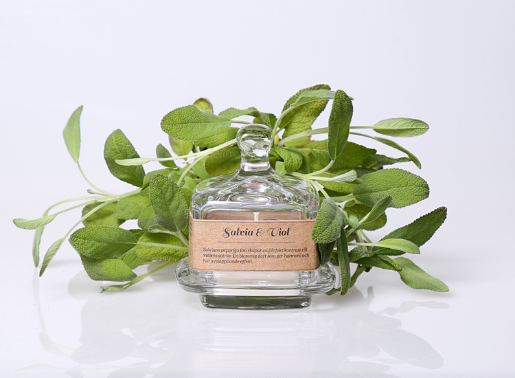 Torplyktan Doftljus - Kryddskafferiet - Salvia & Viol