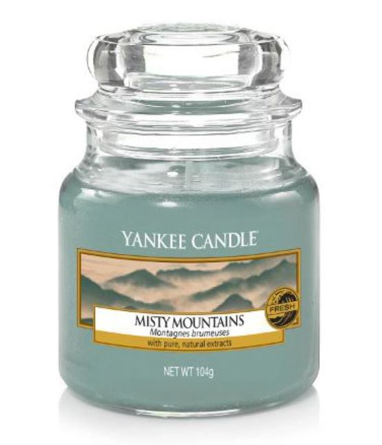 Yankee Candle - Misty Mountains - Litet doftljus