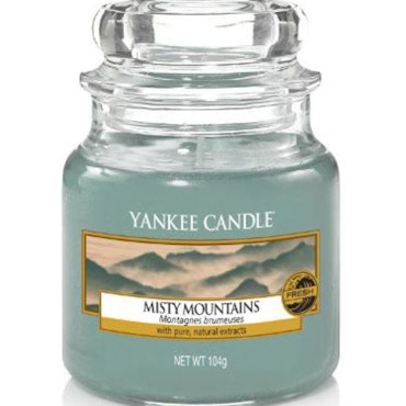 Yankee Candle - Misty Mountains - Litet doftljus