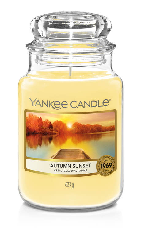 Yankee Candle - Autumn Sunset - Stort doftljus