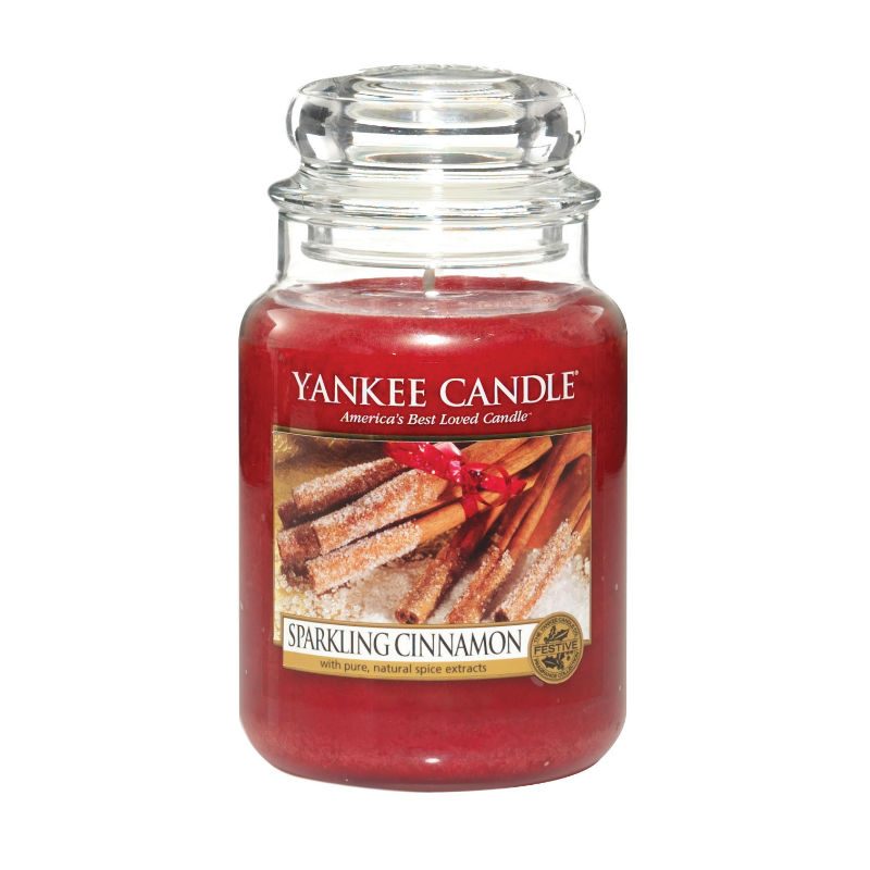 Yankee Candle - Sparkling Cinnamon - Stort doftljus