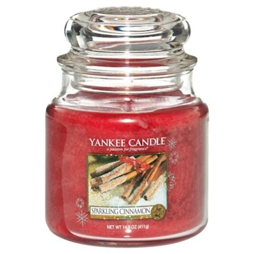 Yankee Candle Sparkling Cinnamon Medium Doftljus