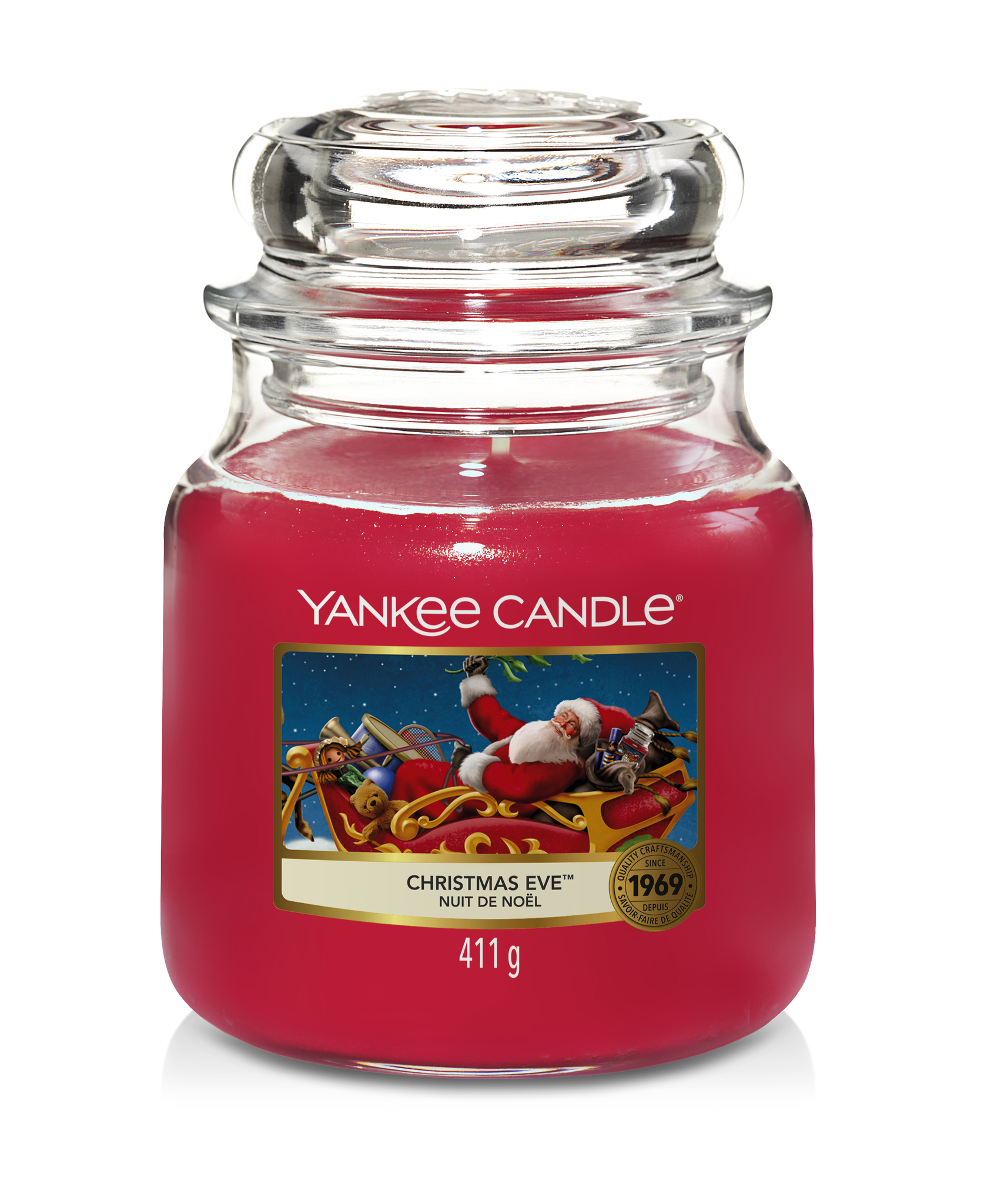 Yankee Candle - Christmas Eve - Medium Doftljus (Juldoft)