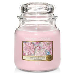 Yankee Candle - Snow Flake Cookie - Medium Doftljus (Juldoft)