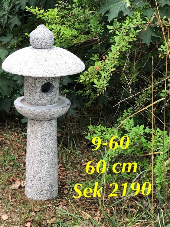 Japansk stenlykta 9-60