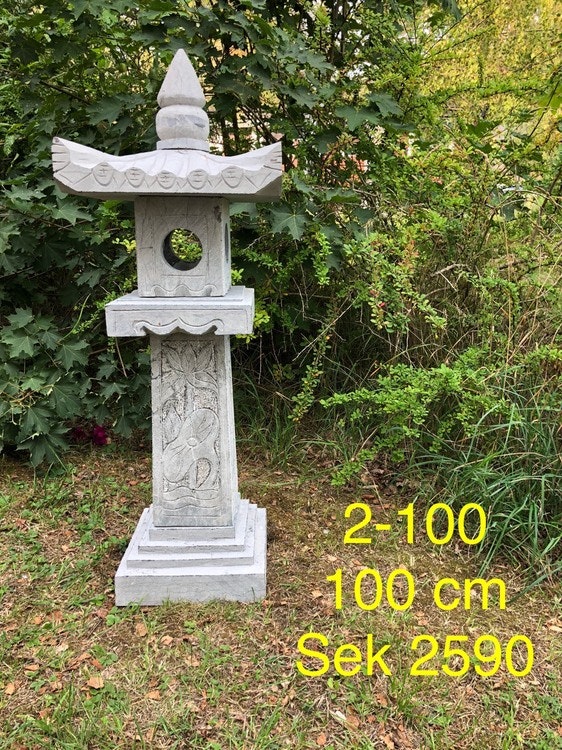 Japansk stenlykta 2-100