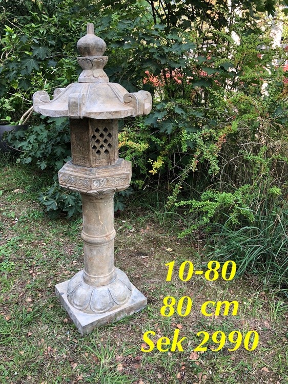 Japansk stenlykta 10-80