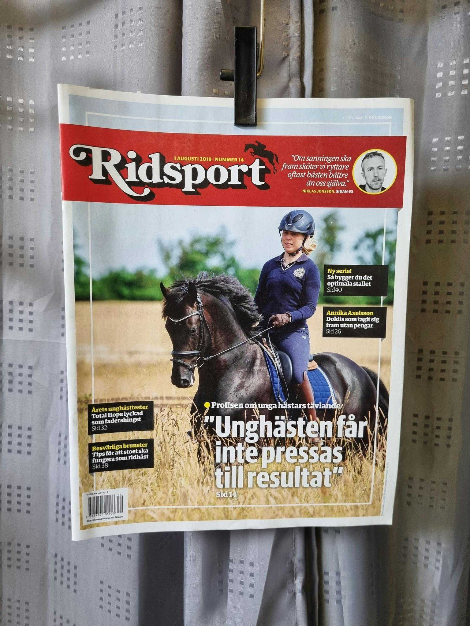 Tidning: Ridsport 14/2019