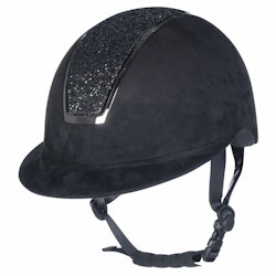 Hjälm, S-L, HKM Lady Shield Sparkle Velours