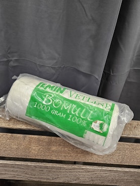 Bomull, 1 kg, Emin