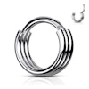 Piercingring 3 dubbel