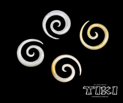 Tiki spiral i Mother of pearl