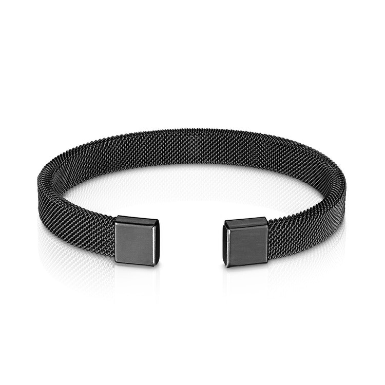 Armband med stålflätning