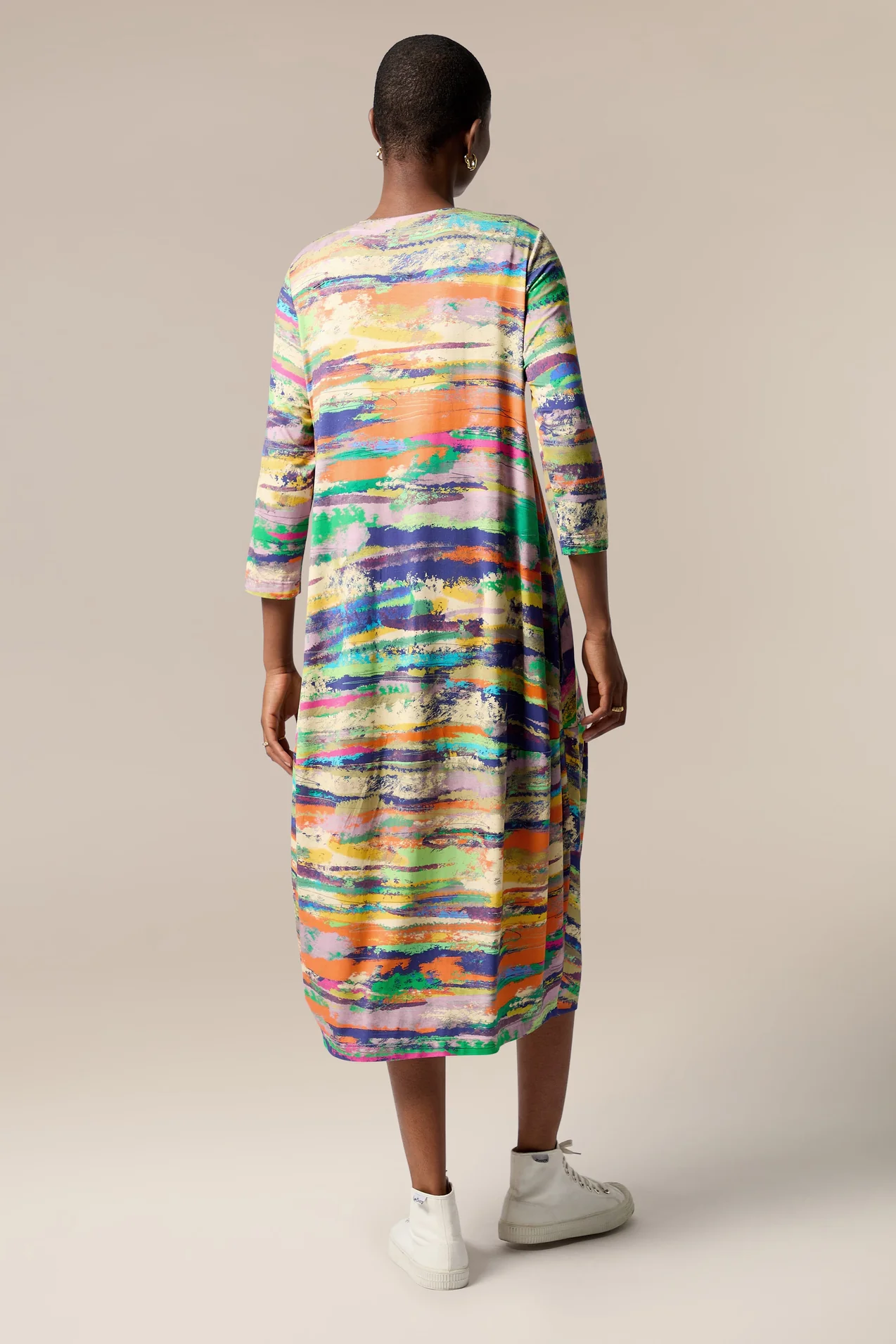 klänning i multifärger Sahara london