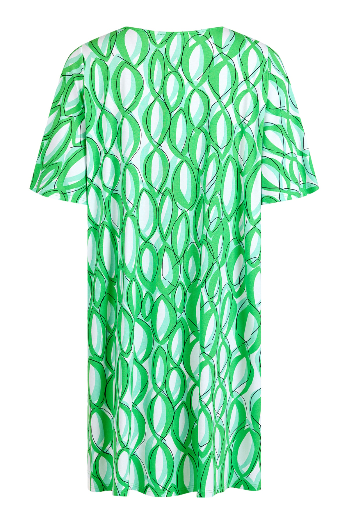 grön jerseyklänning/tunika från Noen