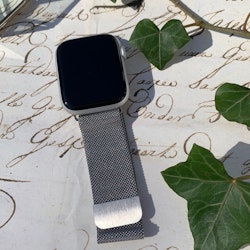 Apple Watch armband Milanesisk loop - silver
