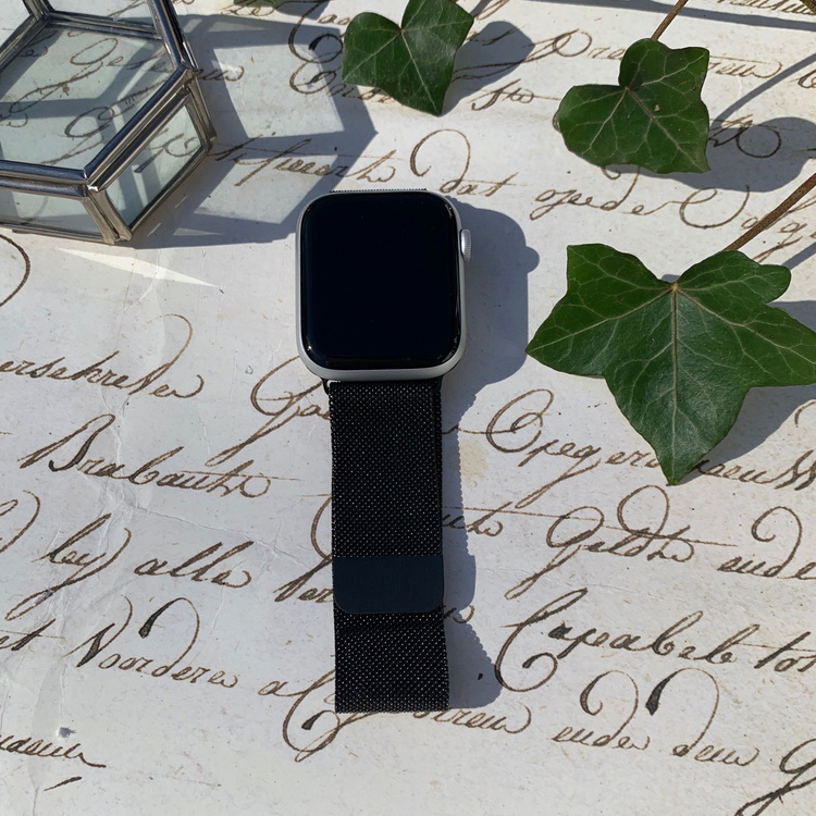 Apple Watch armband Milanesisk loop - svart
